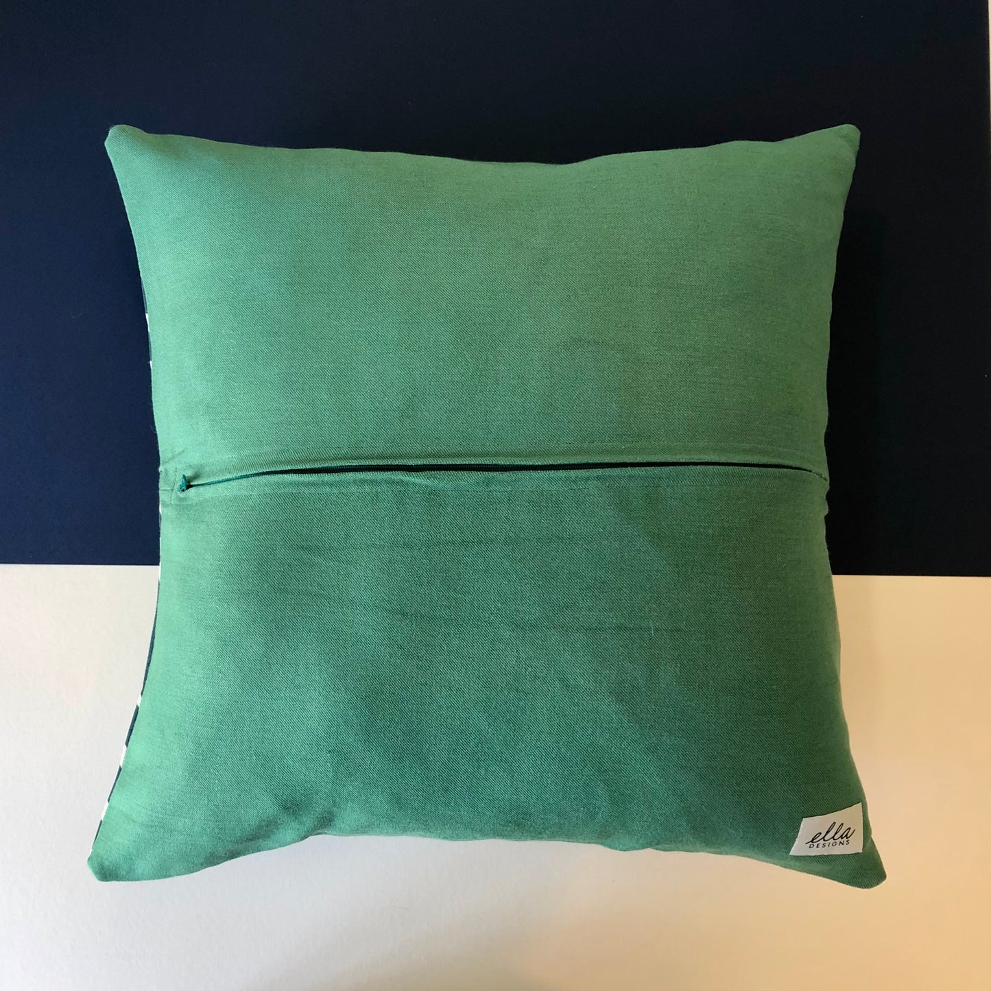 Throw Cushion Cover | Klara in Deep Teal