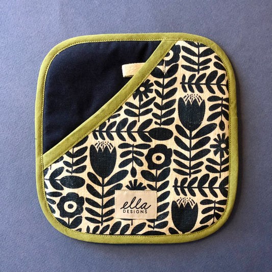 Pot Holder | Klara in Deep Teal