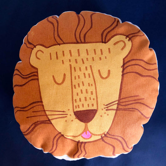 Screen-printed Lion Soft Toy