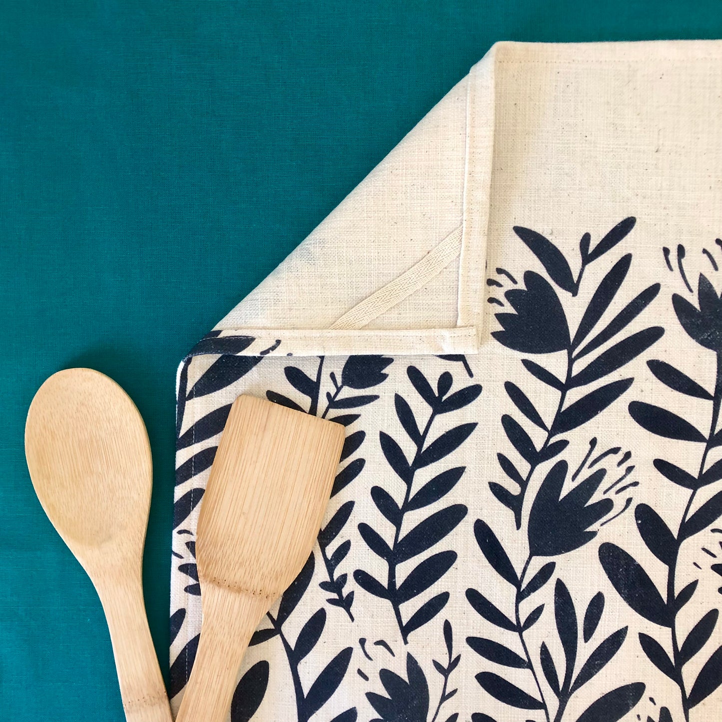 Tea Towel | Madeline in Navy