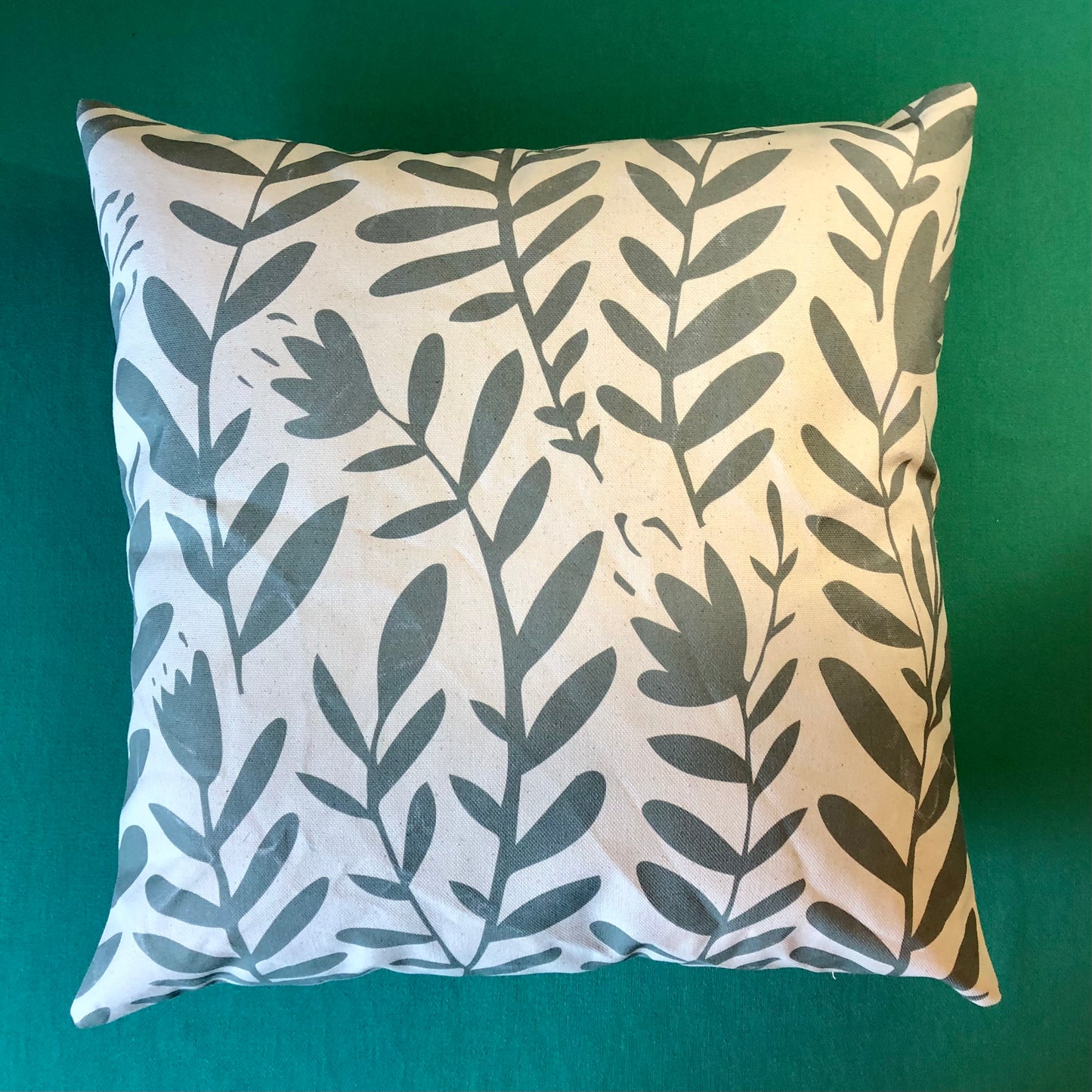 Throw Cushion Cover | Madeline in Duck Egg Blue