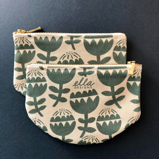 Penny Pouches | Victoria in Duck Egg Blue