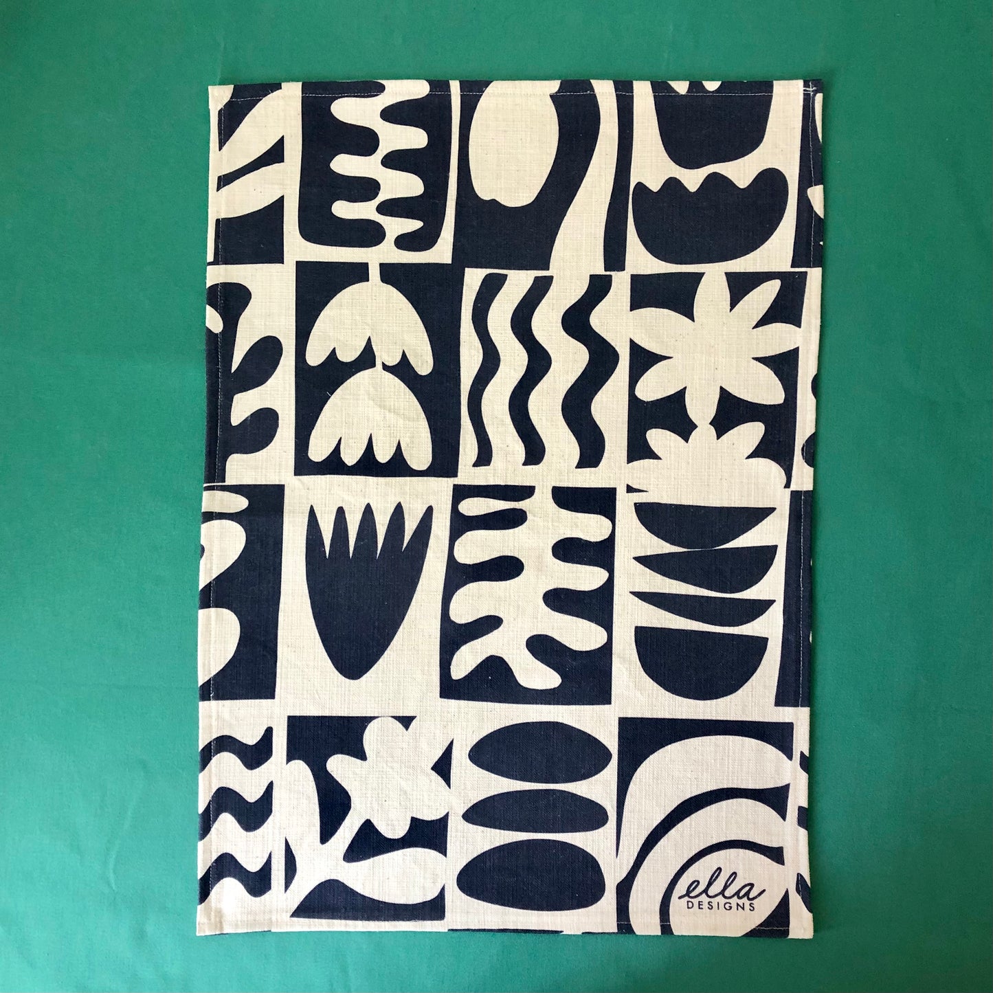 Tea Towel | Suhair in Navy