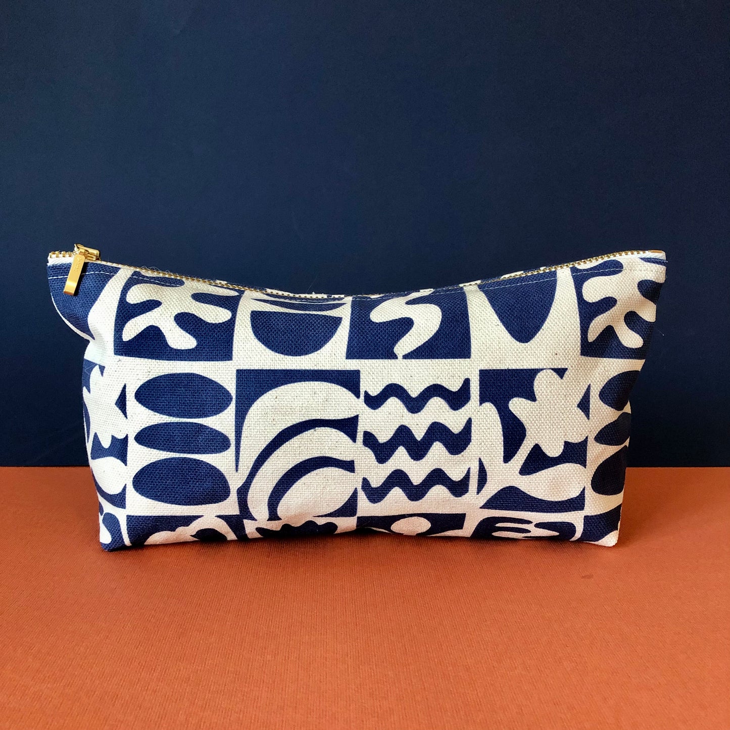 Travel Pouches | Suhair in Navy