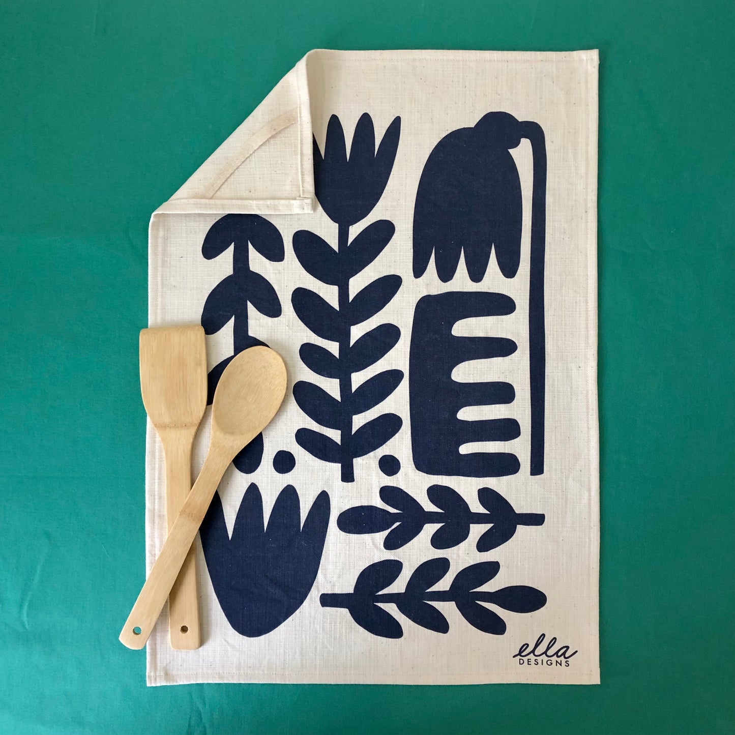 Tea Towel | Willemien in Navy