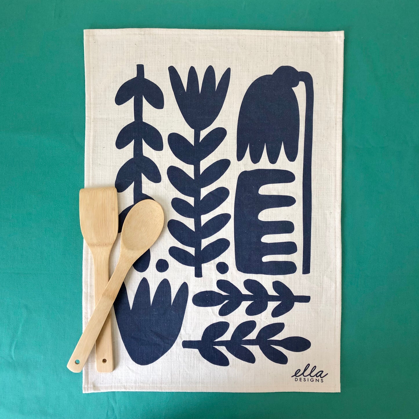 Tea Towel | Willemien in Navy